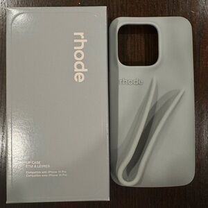 Rhode iphone 15 pro case (Gray)
